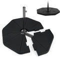 Tangkula 4-Piece Patio Umbrella Base, 208 lbs Heavy Duty Offset Cantilever by TANGKULA
