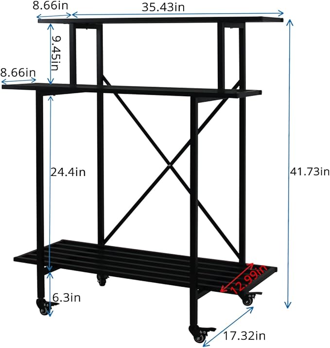 Zhongma 3 Tier Sturdy Plant Stand - Image 6