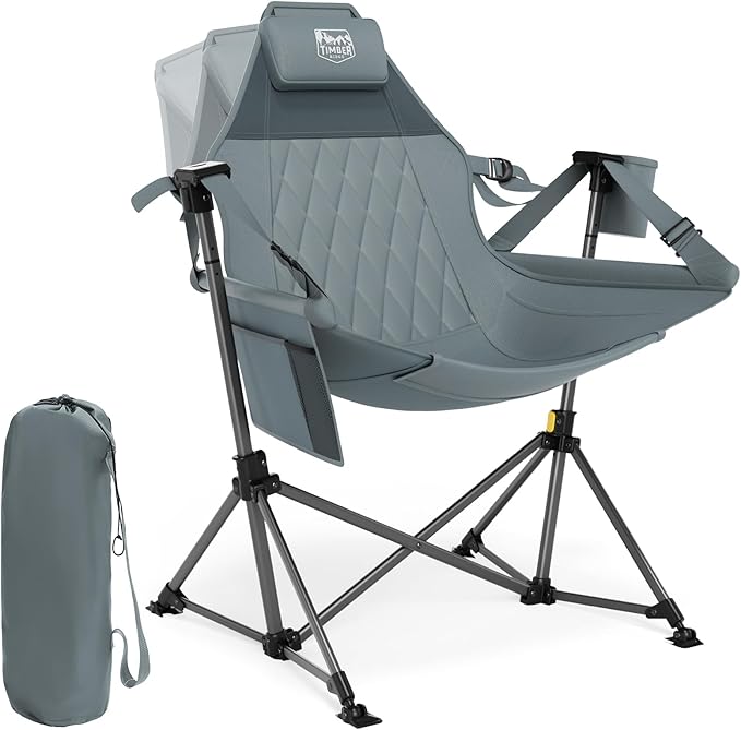 TIMBER RIDGE Hammock Camping Chair, Oversized Swinging Hammock Chair by TIMBERRIDGE