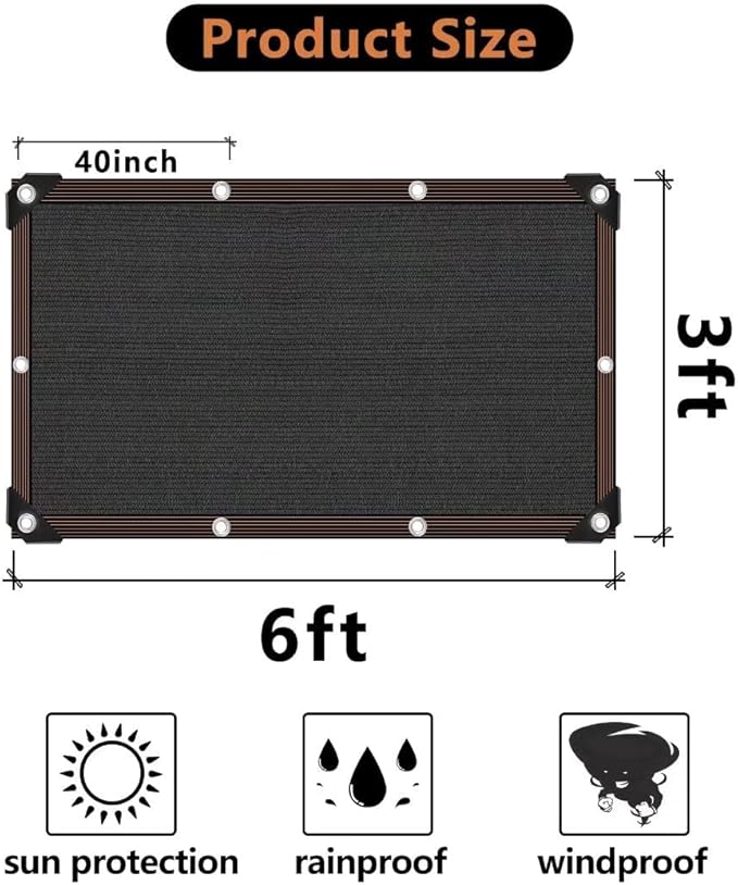 Shade Cloth - 70-90% Sunblock Net - Image 2