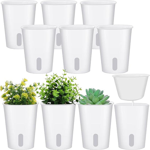 10 Pcs 3 Inch Self Watering Pots Self Watering Planters by Ziliny