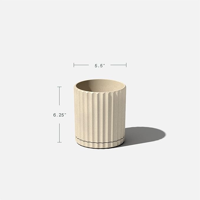 Veradek Demi Series Demi 6" Planter w/Tray - Image 3