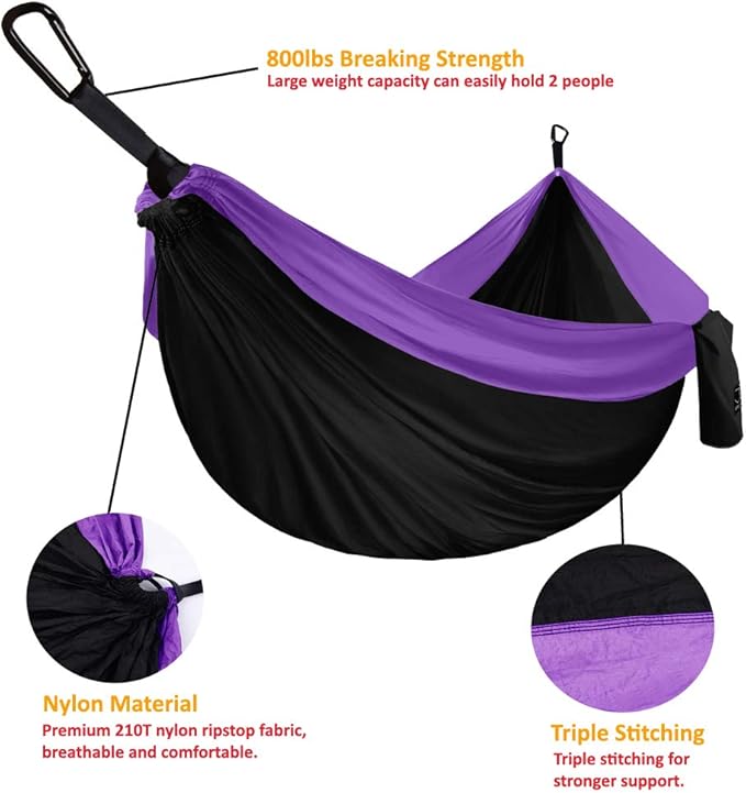 Gold Armour Camping Hammock - Image 2