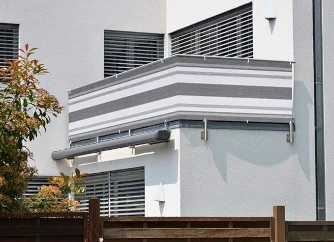 LOVE STORY Balcony Privacy Screen, UV Protection and Weather-Resistant - Image 3