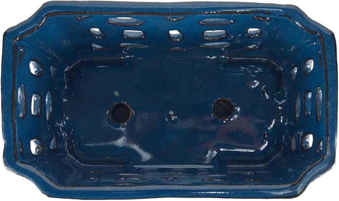 W&W Orchid Pot with Holes and Saucer - Image 5