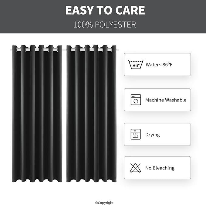 DIVA EN CAMINO DEC Outdoor Patio Curtain Waterproof Darkening Thermal Insulated - Image 7