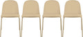 2xhome Parent Modern Stackable Armless Dining Chair | Plastic Shell Seat by 2xhome