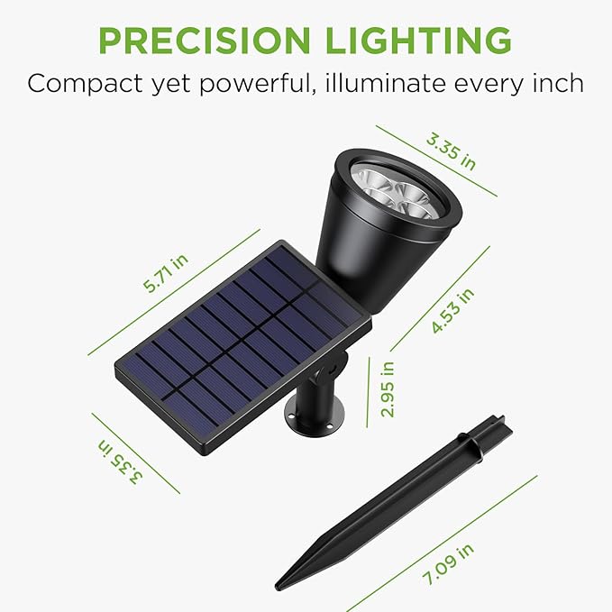 InnoGear Solar Lights Outdoor Waterproof Solar Garden Light - Image 7