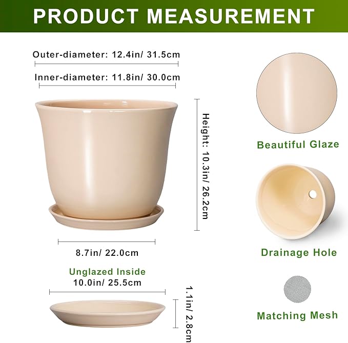 Ceramic Plant Pots - Image 2