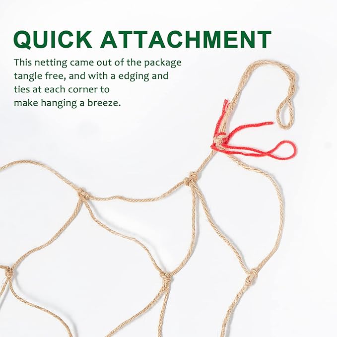 Jute Trellis Netting - Image 4