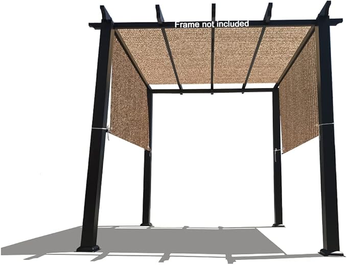 Universal Pergola Replacement Canopy Shade Cover by ALIONHOME