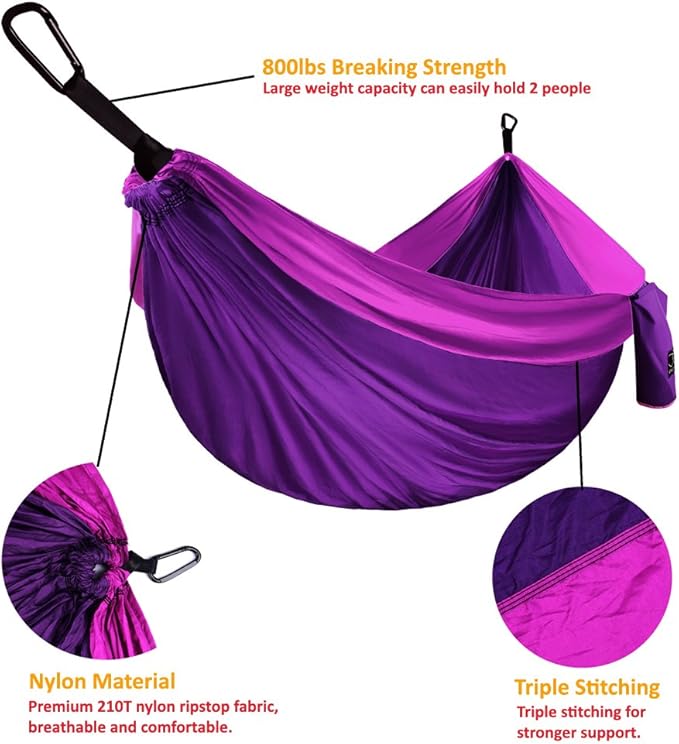 Gold Armour Camping Hammock - Image 3