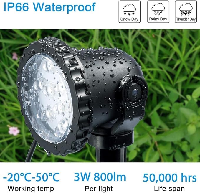 Outdoor lights Outdoor Landscape Lighting 12W Outdoor Spot Lights - Image 3