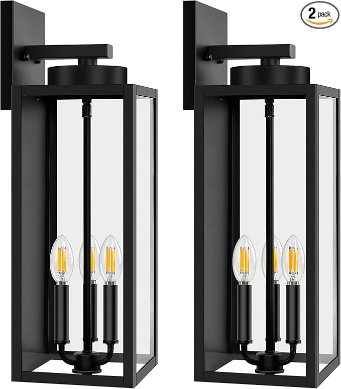 20in Large Outdoor Wall Light Fixtures, Exterior Lighting Fixtures Porch by BringYouBrightFuture