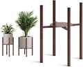 Plant Stand Indoor for 2 Height Options, Mid Century Modern Outdoor Planter by HomecourtyardsInterio