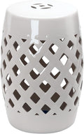 Outsunny 13" x 18" Ceramic Garden Stool by Outsunny