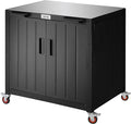 Outdoor Grill Cart with Storage Cabinet and Stainless Steel Top, 35-Inch by Idealforcook