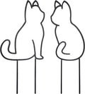 Cat-Shaped Small Trellis for Potted Plants, 13 inches Hoya Trellis 2 Pack by Unknown