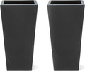 Step2 Tremont Tall Square Tapered Planter, Large Planters by Step2