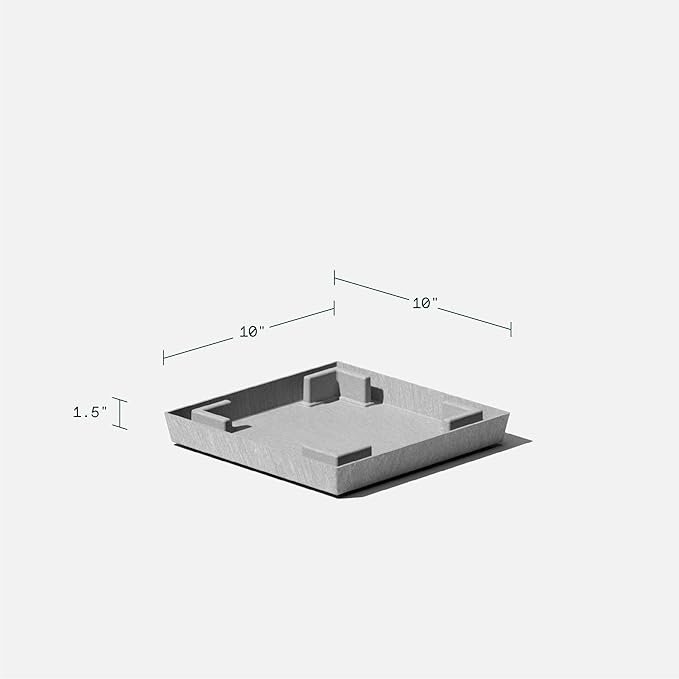 Veradek Nobleton Indoor/Outdoor Wide Square Planter - Image 9