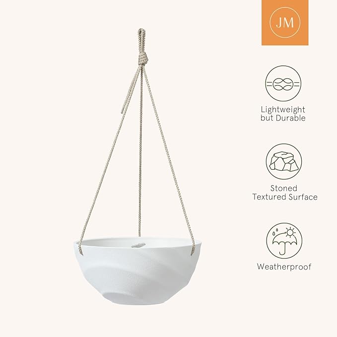 La Jolie Maison 10 Inch Hanging Planters - Image 7