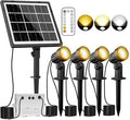 MEIKEE Solar Spot Lights Outdoor, 4-in-1 Solar Landscape Lights, 4W/6V IP66 by MEIKEE