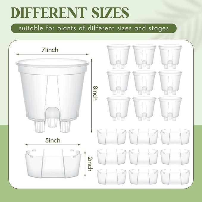 Self Watering Pots for Indoor Plants - Image 2