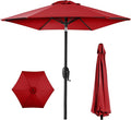 Best Choice Products 7.5ft Heavy-Duty Round Outdoor Market Table Patio Umbrella by BestChoiceProducts