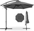 Best Choice Products 10ft Offset Hanging Market Patio Umbrella w/Easy Tilt by BestChoiceProducts