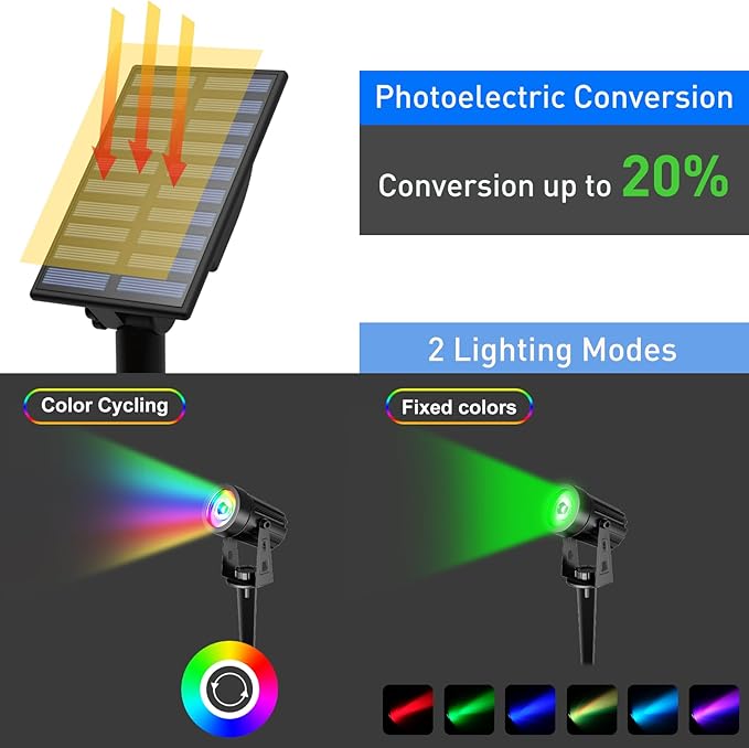 T-SUN Color Changing Solar Lights - Image 3