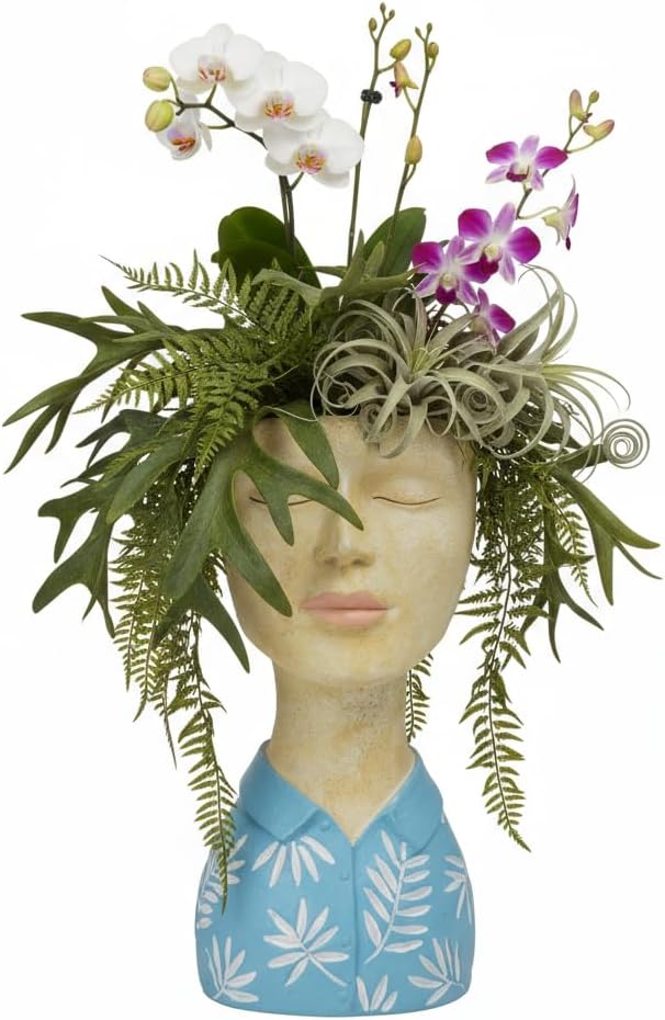 DiliComing Face Planter Pot Head Planter - Image 7