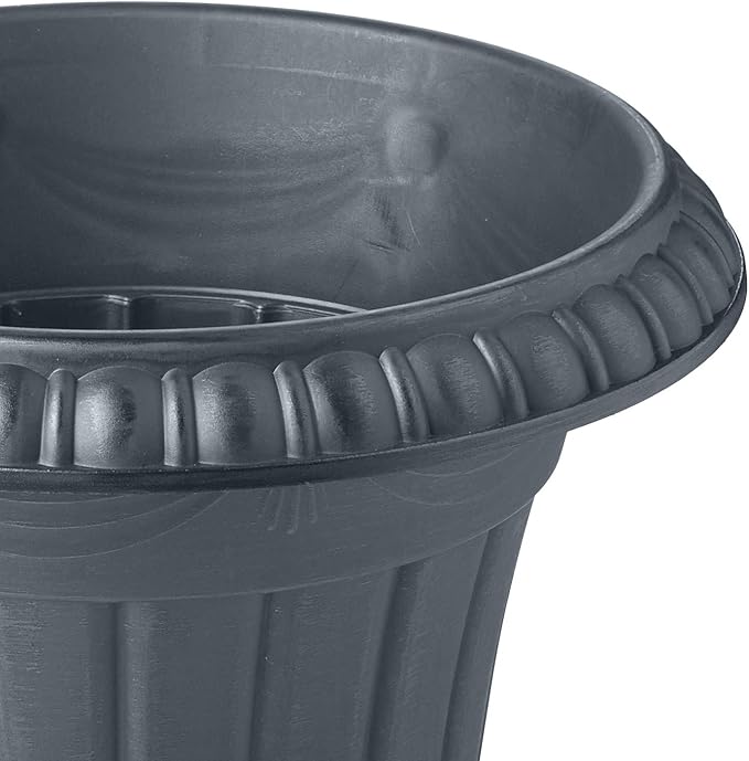 Arcadia Garden Products PL00GY Classic Traditional Plastic Urn Planter - Image 8