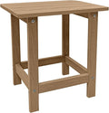 Outdoor Side Table, HDPS Single Adirondack Side Table Weather Resistant by Meluvici