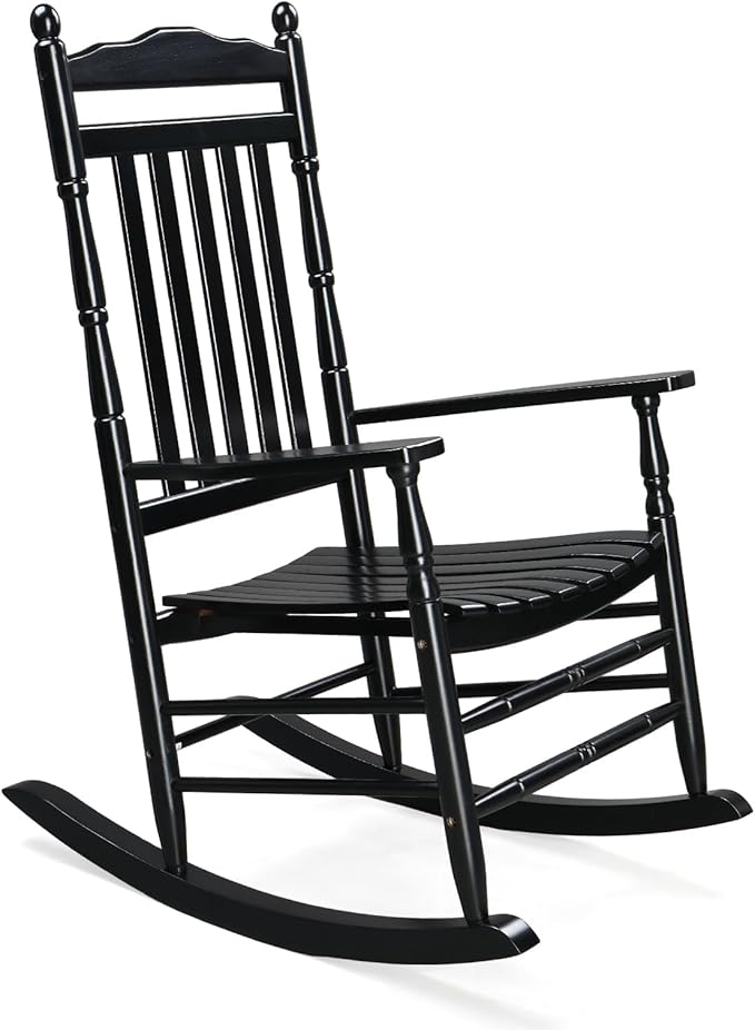 VINGLI Wooden Rocking Chair, Outdoor Chair by VINGLI