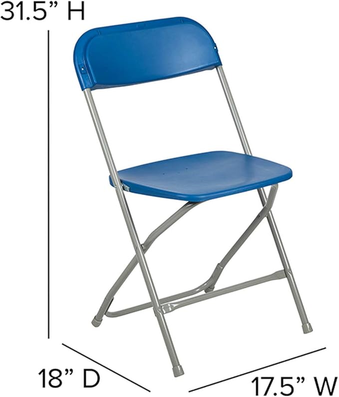 Flash Furniture Hercules Series Plastic Folding Chairs - Image 3