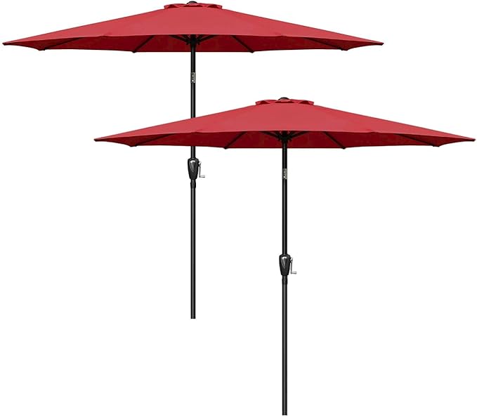 Simple Deluxe 9' Patio Umbrella Outdoor Table Market Yard Umbrella by SimpleDeluxe