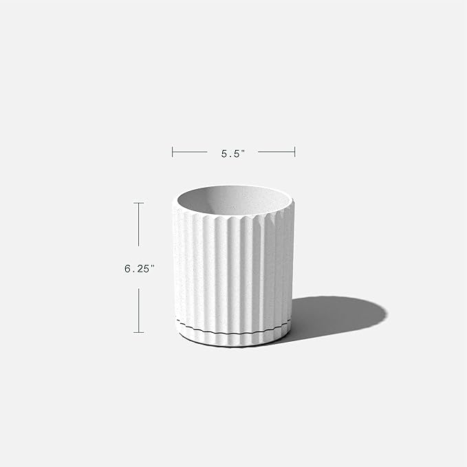 Veradek Demi Series Demi 6" Planter w/Tray - Image 3
