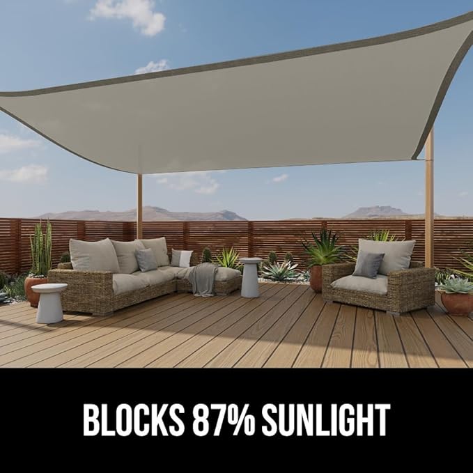 GORILLA GRIP Heavy Duty Sun Shade, UV Protection Fade Tear and Rust Resistant - Image 3