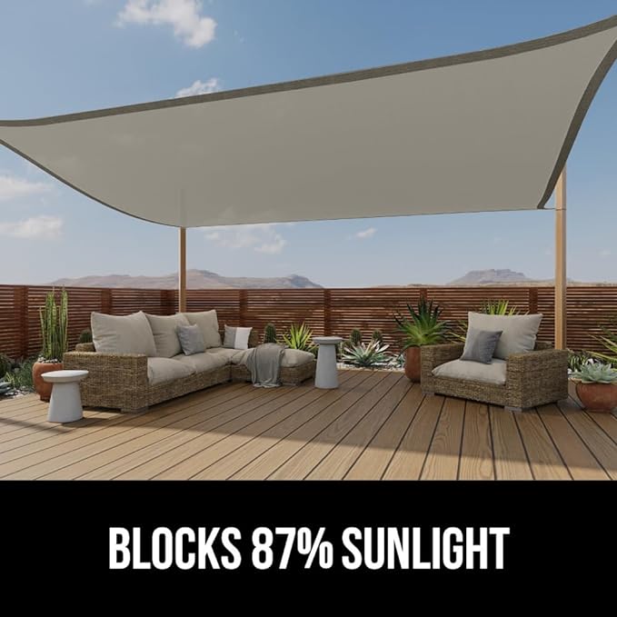 GORILLA GRIP Heavy Duty Sun Shade, UV Protection Fade Tear and Rust Resistant - Image 3