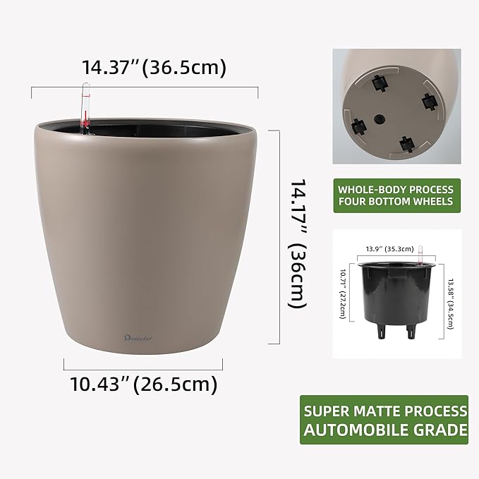 Dexceder 15x14 Self Watering Planter - Image 3