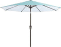 MEWAY 9ft Patio Umbrella Outdoor Table Umbrellas by MEWAY