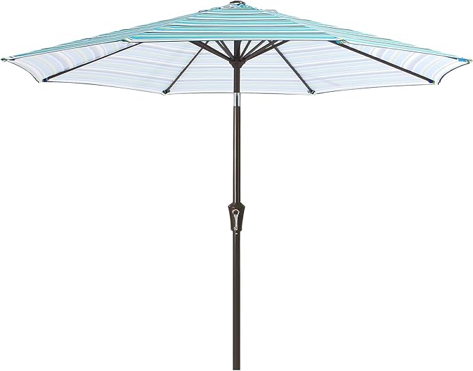 MEWAY 9ft Patio Umbrella Outdoor Table Umbrellas by MEWAY