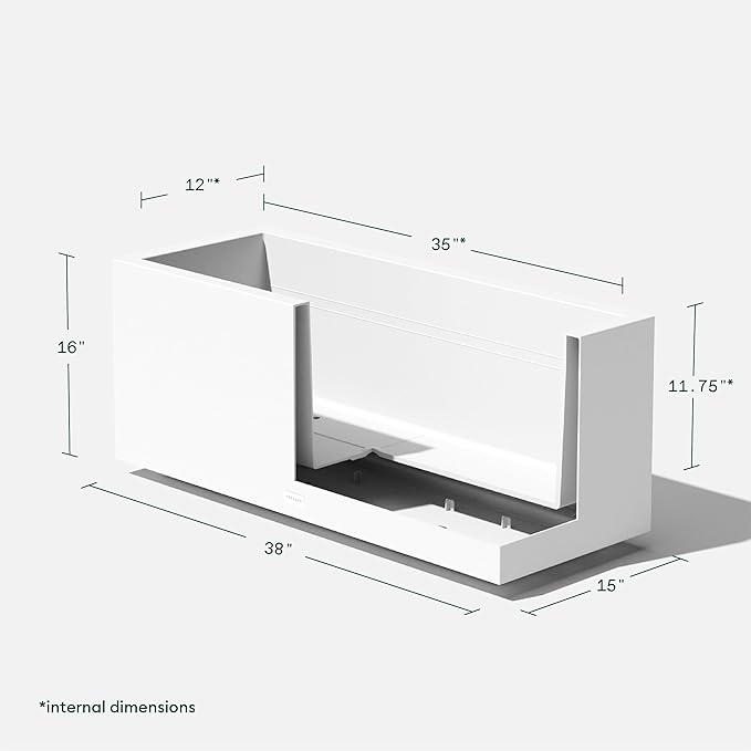 Veradek Block Series Long Box Planter - Image 3