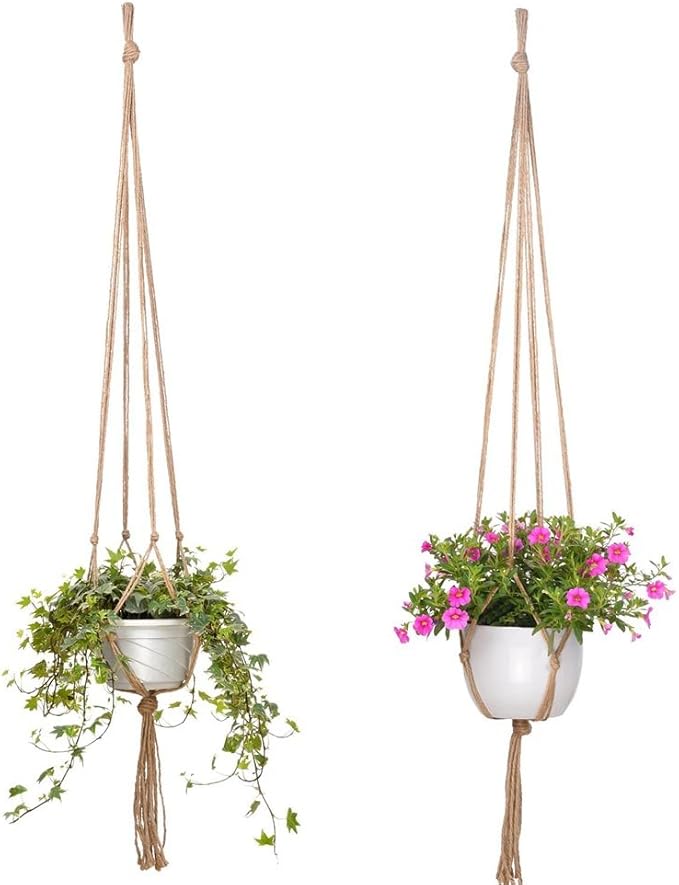 Plant Hanger, 10 Pieces 40'' Macrame Plant Hangers, Hanging Planters - Image 3