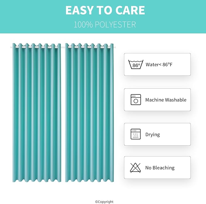 Waterproof Outdoor Curtain W105 x L108 - Image 7
