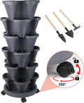DUNCHATY Stackable Planter, Vertical Garden Planter by DUNCHATY
