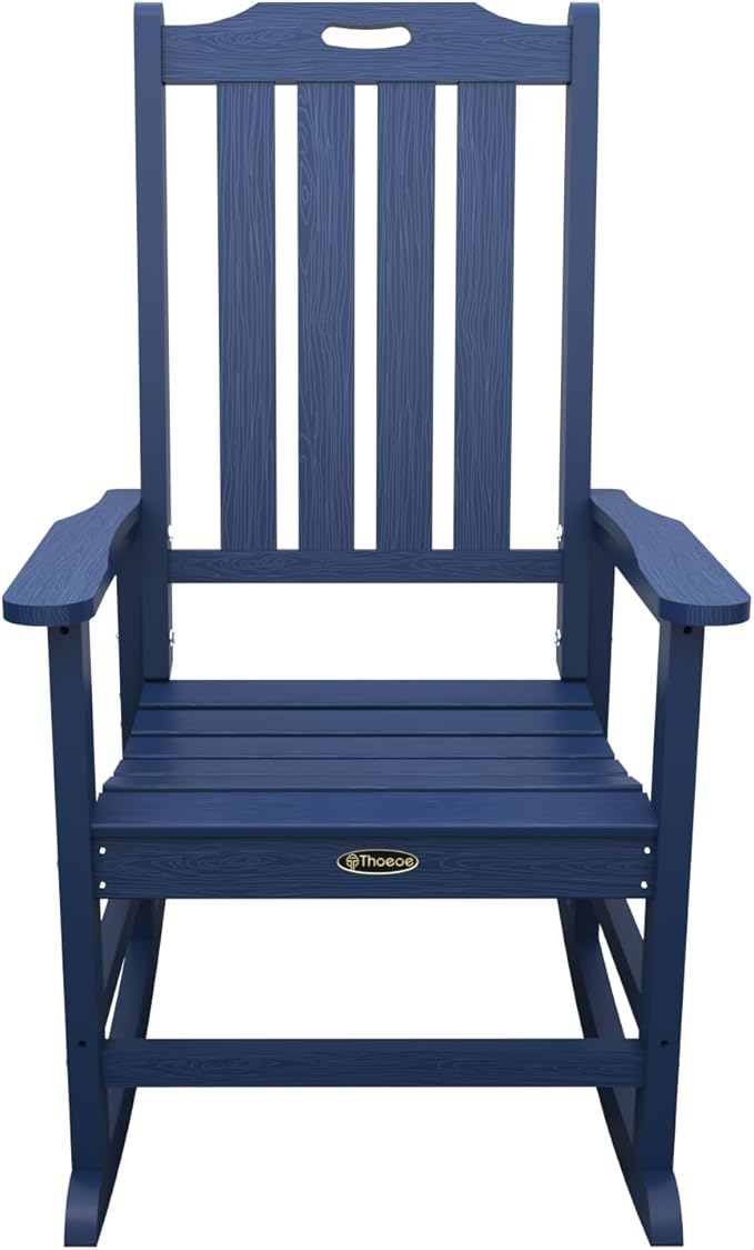 Oversized Rocking Chair Set of 2, Outdoor Rocking Chair - Image 4