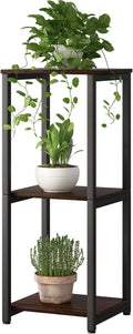 Plant Stand Indoor Corner Tall 3 Tier Metal Modern Flower Storage Plant Shelf by YIZAIJIA