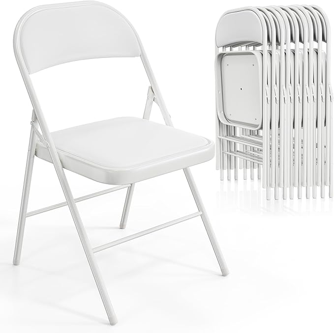 VINGLI 10 Pack Folding Chairs by VINGLI
