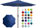 JEAREY 9FT Outdoor Patio Umbrella Outdoor Table Umbrella by JEAREYOutdoorsCollection